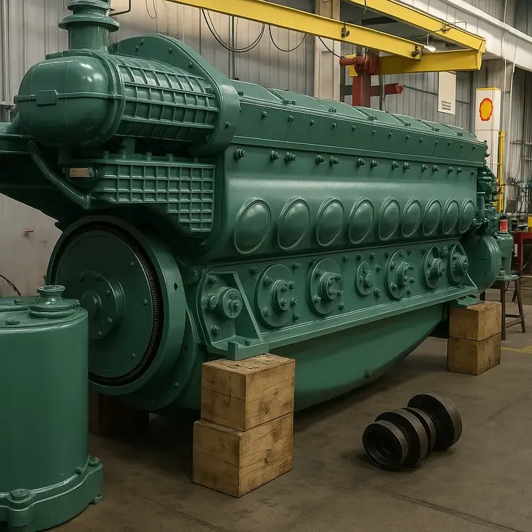 Marine engine components